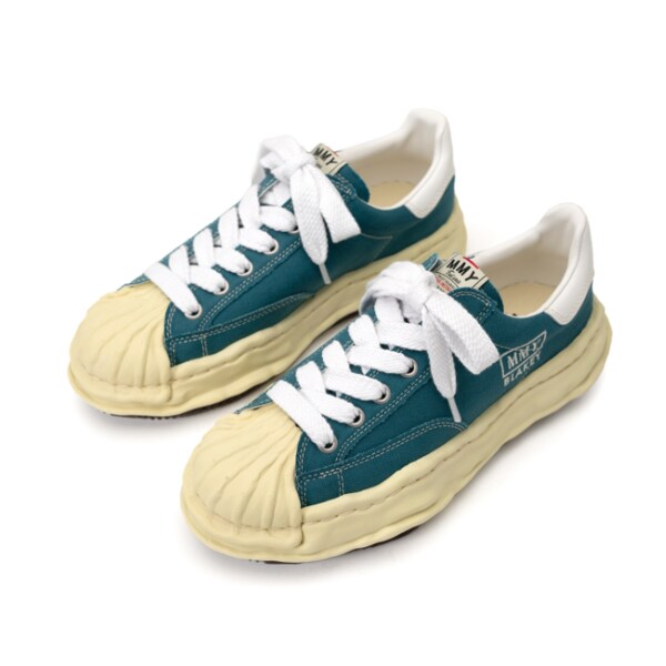 Maison MIHARA YASUHIRO ミハラヤスヒロ メンズ スニーカー 【Maison MIHARA YASUHIRO BLAKEY VL OG Sole Canvas Low-top Sneaker 'Blue' A09FW732-BLU】 サイズ US_6(24.0cm)