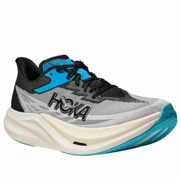HOKA ONE ONE ホカオネオネ メンズ スニーカー 【HOKA ONE ONE Rocket X 3 'White Black' 1168724-WBLC】 サイズ US_9(27.0cm)