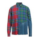 【送料無料】 エンアバンス メンズ シャツ トップス Denim shirts Blue(4)