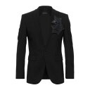 【送料無料】 ディースクエアード メンズ ジャケット&ブルゾン アウター Blazers Black