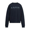 【送料無料】 マルニ メンズ パーカー・スウェットシャツ アウター Sweatshirts Blue(4)