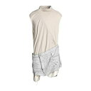 【送料無料】 リックオウエンス メンズ Tシャツ トップス T-shirts Grey