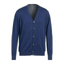 【送料無料】 ロッソピューロ メンズ カーディガン アウター Cardigans Blue