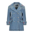 エルマンノ シェルヴィーノ レディース ジャケット＆ブルゾン アウター Denim outerwear Blue