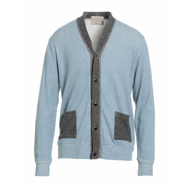 【送料無料】 メゾン キツネ メンズ カーディガン アウター Cardigans Azure