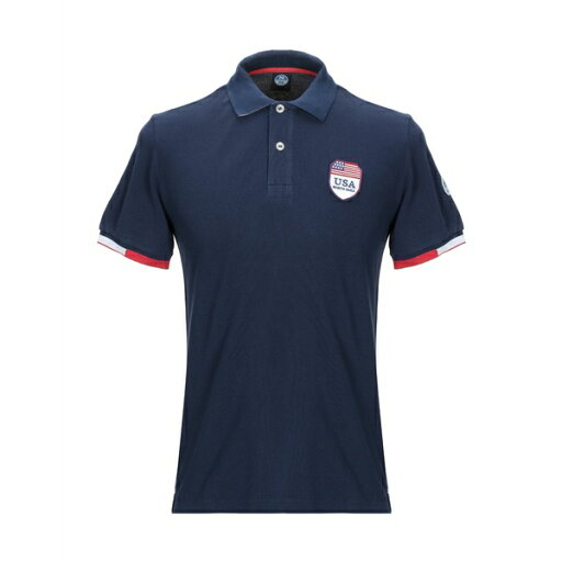 【送料無料】 ノースセール メンズ Tシャツ トップス Polo shirts Blue 【送料無料】 ノースセール メンズ Tシャツ トップス Polo shirts Blue