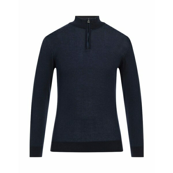 【送料無料】 ロッソピューロ メンズ ニット&セーター アウター Turtlenecks Blue(4)