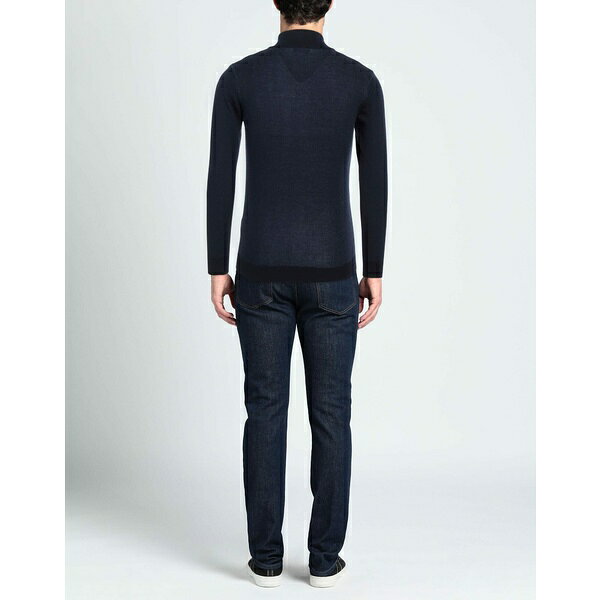 【送料無料】 ロッソピューロ メンズ ニット&セーター アウター Turtlenecks Blue