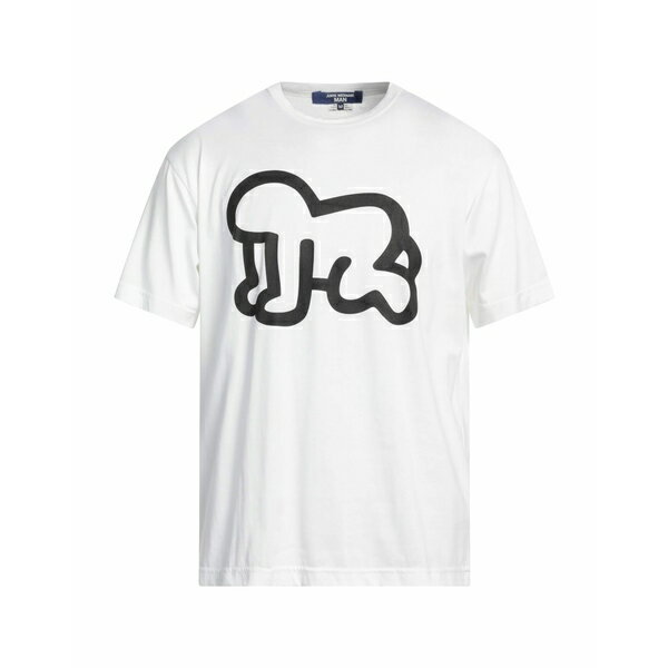 【送料無料】 コムデギャルソン メンズ Tシャツ トップス T-shirts Whiteのサムネイル