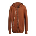 【送料無料】 リックオウエンス メンズ ニット&セーター アウター Cardigans Brown