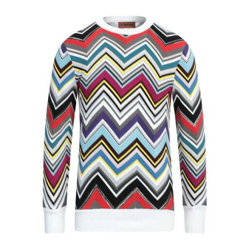 【送料無料】 ミッソーニ メンズ ニット&セーター アウター Sweaters White