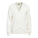 【送料無料】 ヴェトモン メンズ カーディガン アウター Cardigans White
