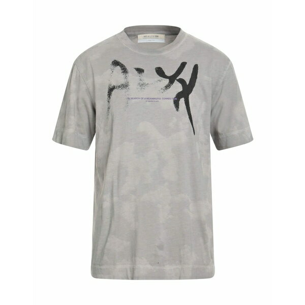 【送料無料】 1017 アリクス 9 エスエム メンズ Tシャツ トップス T-shirts Grey