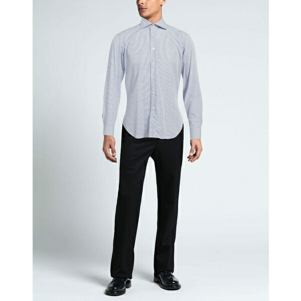 【送料無料】 アルヴィエロ マルティーニ プリマ クラッセ メンズ シャツ トップス Shirts Blue