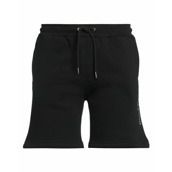 【送料無料】 トミー ヒルフィガー メンズ カジュアルパンツ ボトムス Shorts & Bermuda Shorts Black