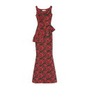 CHIARA BONI LA PETITE ROBE チアラ・ボニ・プティ・ローブ ワンピース トップス レディース Long dresses Red