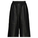 SECOND FEMALE セカンド フィメール カジュアルパンツ ボトムス レディース Cropped Pants Black