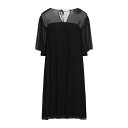 8PM エイト・ピーエム ワンピース トップス レディース Short dresses Black