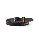 オールドトレンド レディース ベルト アクセサリー Women's Boho Spirit Leather Belt Navy