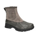 イージーストリート レディース ブーツ シューズ Women's Yuka Slip Resistant Waterproof Boots Grey