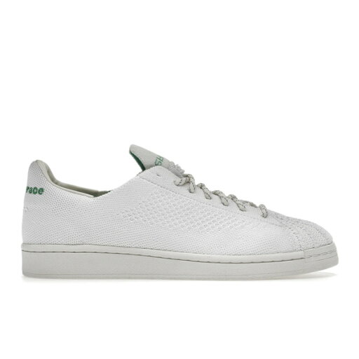 adidas アディダス メンズ スニーカー 【adidas Superstar Primeknit Pharrell White】 サイズ US_M_4 Cloud White/Cloud White/Vivid Green adidas アディダス メンズ スニーカー 【adidas Superstar Primeknit Pharrell White】 サイズ US_M_4 Cloud White/Cloud White/Vivid Green