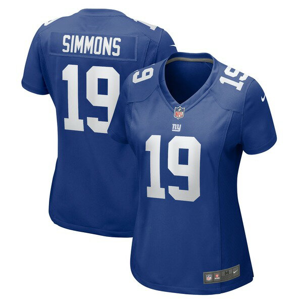 ナイキ レディース ユニフォーム トップス Isaiah Simmons New York Giants Nike Women s Team Game Jersey Royal