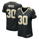  ナイキ レディース ユニフォーム トップス Faion Hicks New Orleans Saints Nike Women's Game Jersey Black