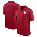 【送料無料】 ファナティクス メンズ ポロシャツ トップス Oklahoma Sooners Fanatics Branded Left Side Block Polo Crimson