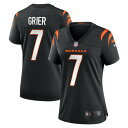 yz iCL fB[X jtH[ gbvX Will Grier Cincinnati Bengals Nike Women's Team Game Jersey Black