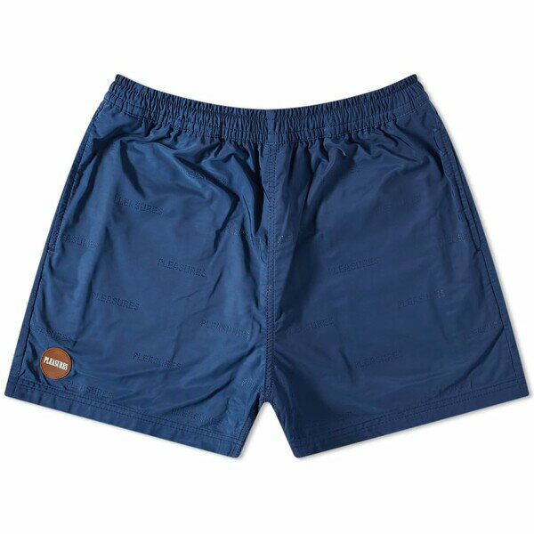 プレジャーズ メンズ カジュアルパンツ ボトムス Pleasures Refresh Nylon Active Short Blue