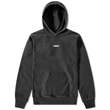 マルタンマルジェラ メンズ パーカー・スウェットシャツ アウター Maison Margiela Name Tag Hoody Black