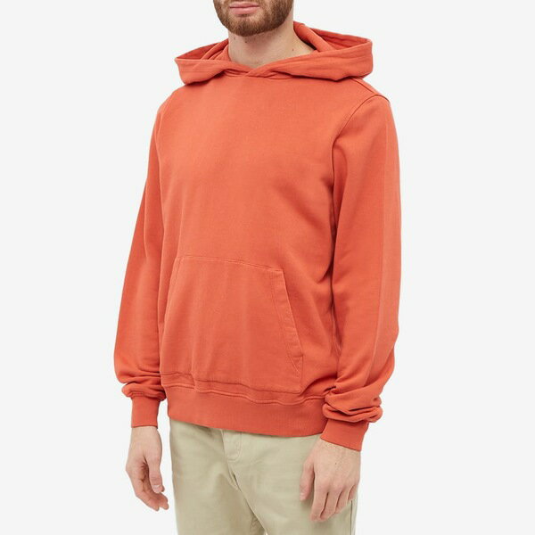 アルバム メンズ パーカー・スウェットシャツ アウター Albam Lightweight Popover Hoody Orange