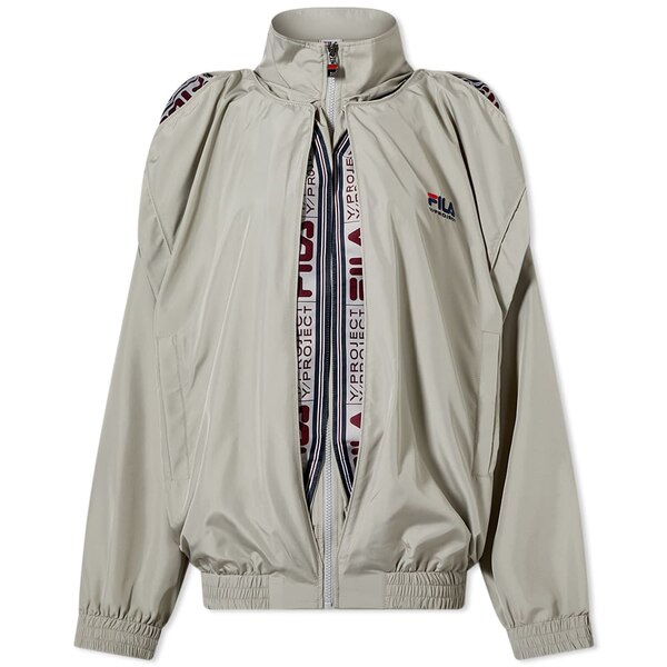 ワイプロジェクト レディース ジャケット＆ブルゾン アウター Y/Project x Fila Pop Up Track Jacket Grey