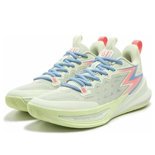 361 Degrees 361ディグリー メンズ スニーカー Green/Pink/Blue 【361 Degrees Big 3 Team 2.0 SE 'Melon' 672511119-2】 サイズ US_10(28.0cm)