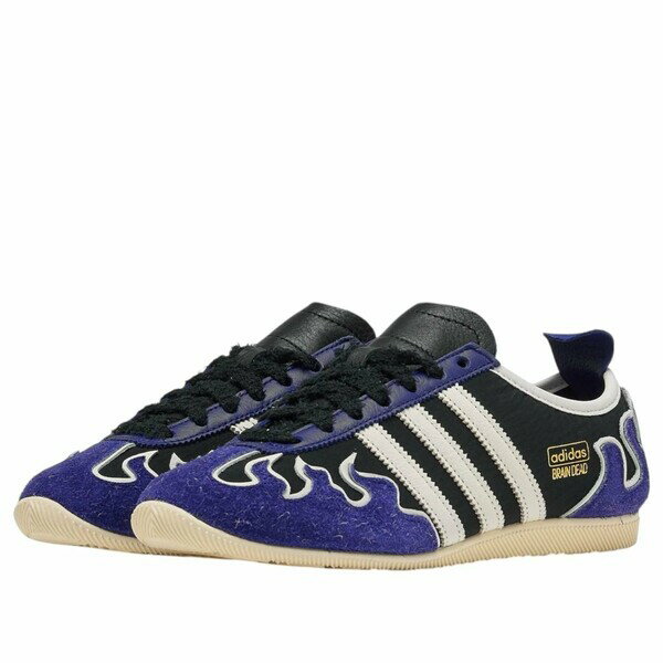 adidas アディダス メンズ スニーカー Core Black/Off/White/Purple 【adidas x Brain Dead Japan Low 'Core Black' JQ9214】 サイズ US_7.5(25.5cm)