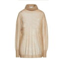 LIU JO リュージョー ニット&セーター アウター レディース Turtlenecks Camel