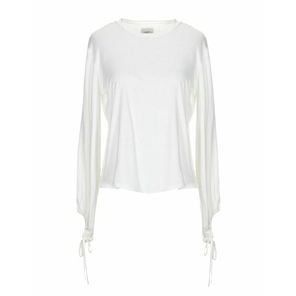 ..,MERCI 륷 T ȥåץ ǥ T-shirts White