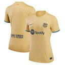 ナイキ レディース ユニフォーム トップス Barcelona Nike Women 039 s 2022/23 Away Replica Blank Jersey Yellow