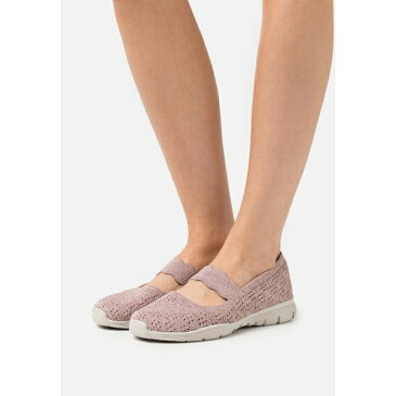 スケッチャーズ レディース パンプス シューズ SEAGER - Ankle strap ballet pumps - violett