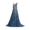 MARCHESA マルケッサ ワンピース トップス レディース Long dresses Slate blue