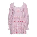 LOVESHACKFANCY ラブスハックファンシー ワンピース トップス レディース Short dresses Pink