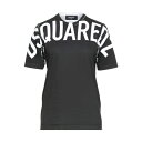 DSQUARED2 ディースクエアード Tシャツ トップス レディース T-shirts Black