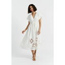 チンティアンドパーカー レディース ワンピース トップス Women's Broderie Dress Cream