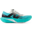 New Balance ニューバランス メンズ スニーカー 【New Balance FuelCell Rebel v4 Cyber Jade】 サイズ US_7(25.0cm) Cyber Jade/White/Black(4)