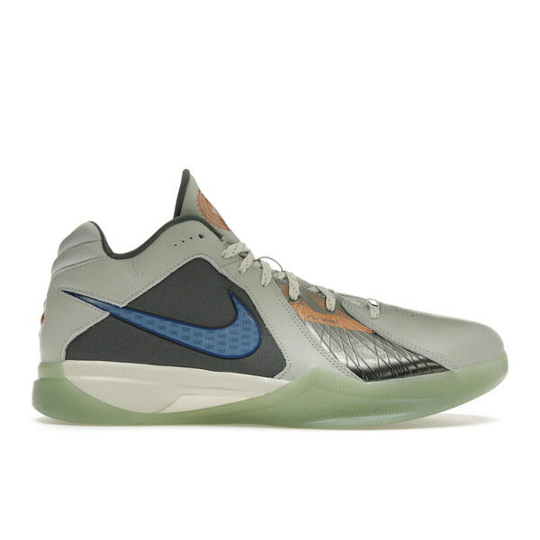 Nike ナイキ メンズ スニーカー 【Nike KD 3 Easy Money (2023)】 サイズ US_10(28.0cm) Light Silver/Blue Jay-Steam-Mineral Spruce-Metallic Copper-Blue Jay