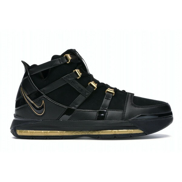 Nike ナイキ メンズ スニーカー 【Nike LeBron 3】 サイズ US_6(24.0cm) Black Gold (2018)