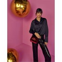 【送料無料】 フィオレリ レディース ショルダーバッグ バッグ Fiorelli Eros Crossbody Pink Velvet