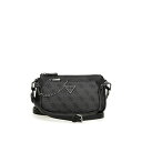 【送料無料】 ゲス レディース ショルダーバッグ バッグ Guess Noelle DblXb Ld34 Coal Logo