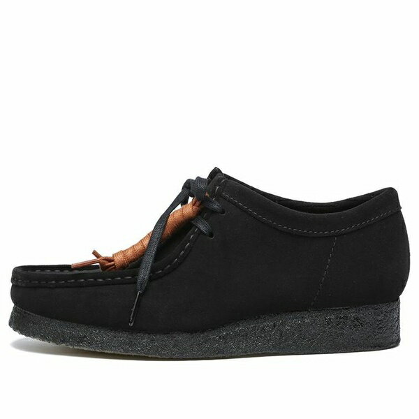 Clarks クラークス メンズ スニーカー 【Clarks Wallabee 'Black Suede' 26155519】 サイズ US_10(28.0cm)