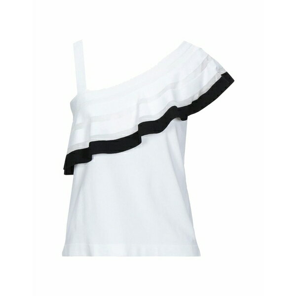 【送料無料】 ディー・エクステリア レディース カットソー トップス Tops White